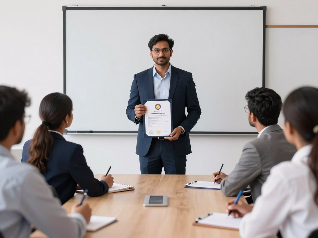 certified trainer teaching adult learning principles
