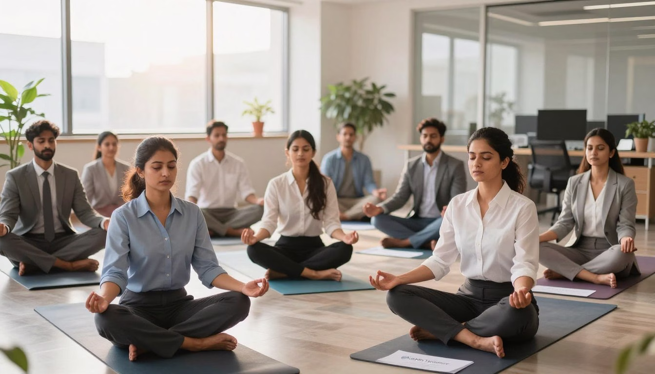 Corporate Wellness & Stress Management Training in India | Healthy Teams, Higher Productivity