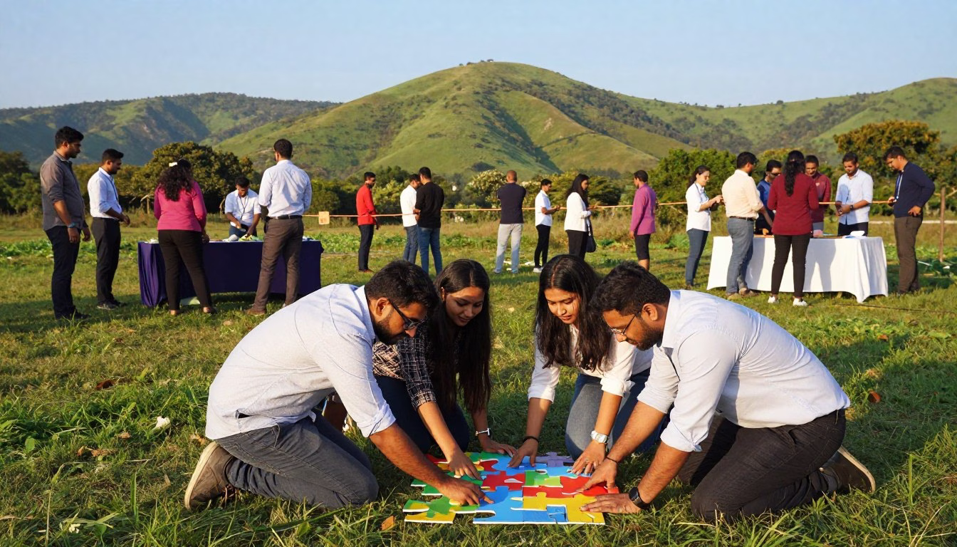 Outbound & Experiential Learning Corporate Training in India | Team Building That Works
