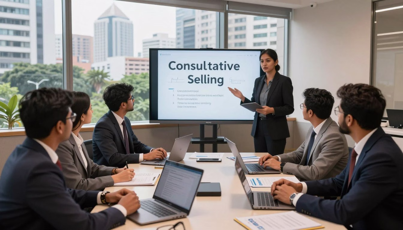 Sales Training Programs in India: From Product Push to Consultative Selling
