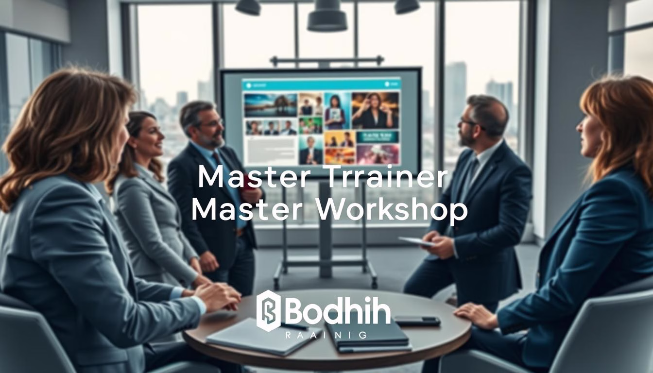 Master Trainer Workshop: The Next Step for Experienced Trainers Ready to Lead